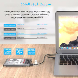 باکس هارد USB 3.0 شفاف اوریکو (Orico) مدل 2139U3