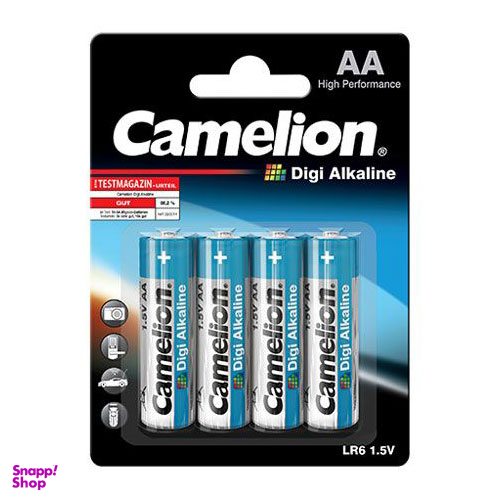 باتری قلمی کملیون (Camelion) مدل Digi Alkaline بسته 4 عددی