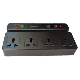 رابط برق و شارژر USB تایمردار 2 متری پاورولوژی (Powerology)
