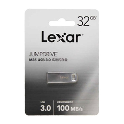 فلش مموری USB 3.0 لکسار (Lexar) مدل M35 ظرفیت 32 گیگابایت