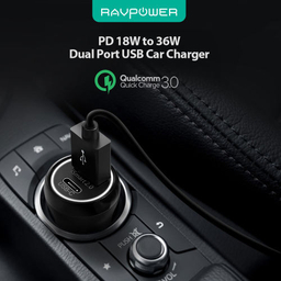 شارژر فندکی 38 واتی راوپاور (RavPower) مدل RP-VC026