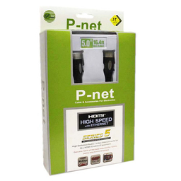 کابل HDMI سیم کنفی پی نت (P-NET) مدل 5 متری