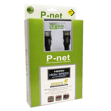 کابل HDMI سیم کنفی پی نت (P-NET) مدل 5 متری