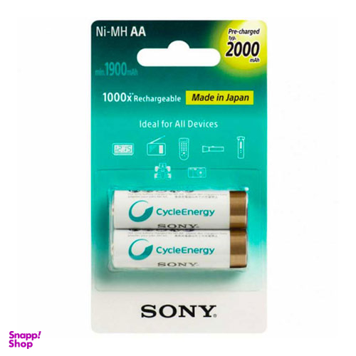 باتری شارژی سونی (Sony) قلم 2000 میلی آمپر