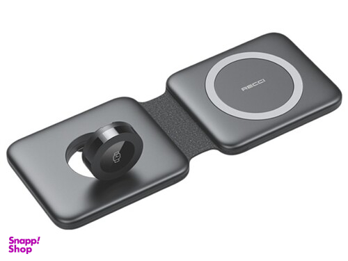 شارژر وایرلس مگنتی سه کاره رسی (Recci) مدل Wireless Charger RCW-13