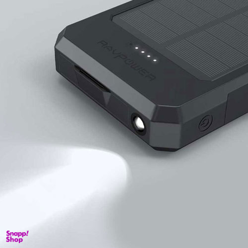 پاوربانک 16 هزار میلی آمپر خورشیدی راوپاور (Ravpower) مدل PB-124