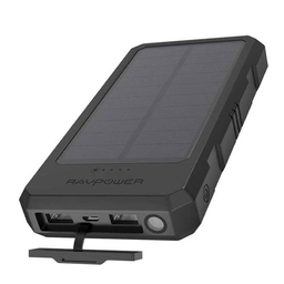 پاوربانک 16 هزار میلی آمپر خورشیدی راوپاور (Ravpower) مدل PB-124