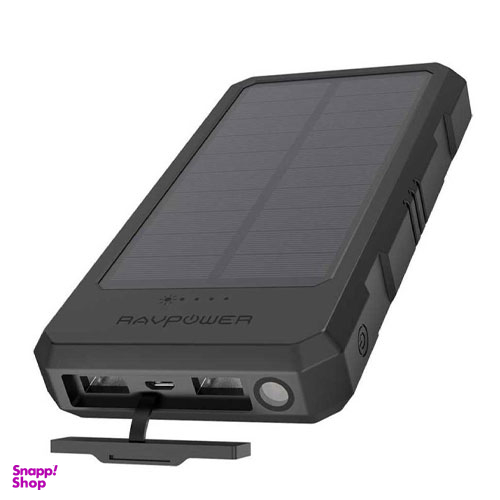 پاوربانک 16 هزار میلی آمپر خورشیدی راوپاور (Ravpower) مدل PB-124