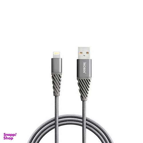 کابل شارژ USB به لایتنینگ 1.2 متر آینوبن (Inoben) کنفی مدل Braided