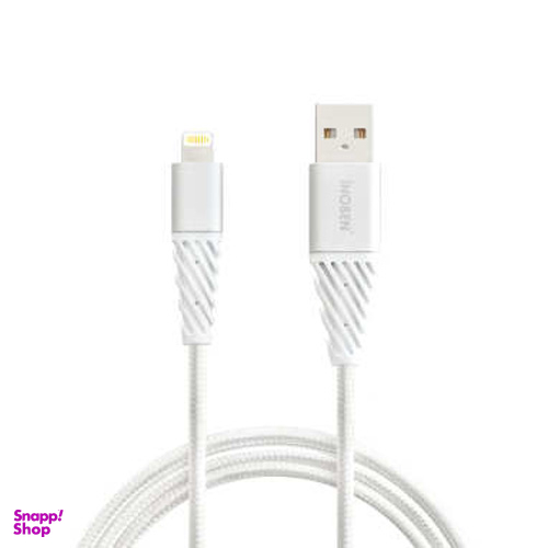 کابل شارژ USB به لایتنینگ 1.2 متر آینوبن (Inoben) کنفی مدل Braided