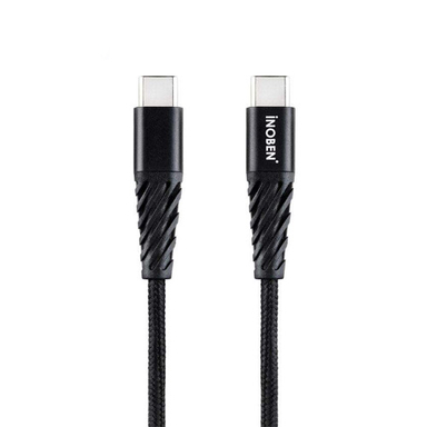 کابل شارژ 2 سر تایپ سی کنفی 1.2 متر آینوبن (Inoben) مدل Braided