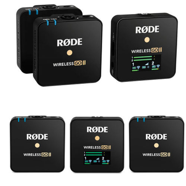 میکروفن بی سیم 2 مخاطبه رود (Rode) مدل Wireless GO II