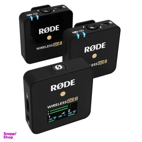 میکروفن بی سیم 2 مخاطبه رود (Rode) مدل Wireless GO II