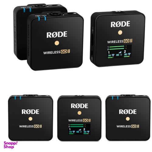 میکروفن بی سیم 2 مخاطبه رود (Rode) مدل Wireless GO II