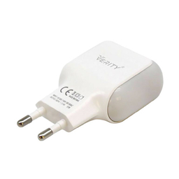 شارژر دیواری وریتی (Verity) مدل Ap-2111 به همراه کابل تبدیل microUSB