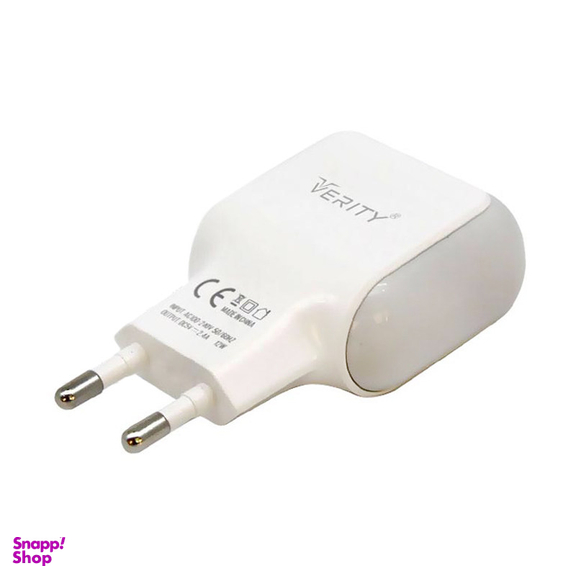 شارژر دیواری وریتی (Verity) مدل Ap-2111 به همراه کابل تبدیل microUSB