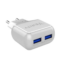 شارژر دیواری وریتی (Verity) مدل Ap-2111 به همراه کابل تبدیل microUSB