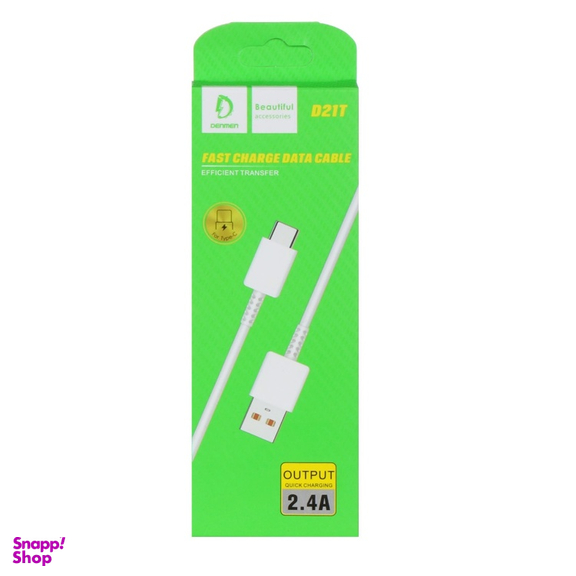 کابل تبدیل Type-C به USb دنمن مدل D21T طول 1 متر