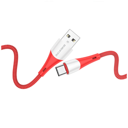 کابل تبدیل USB به USB-C بروفون مدل BX60 طول 1 متر