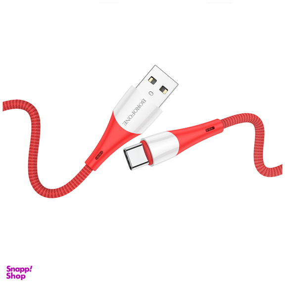 کابل تبدیل USB به USB-C بروفون مدل BX60 طول 1 متر