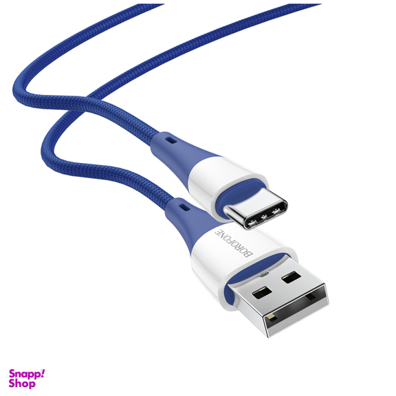 کابل تبدیل USB به USB-C بروفون مدل BX60 طول 1 متر