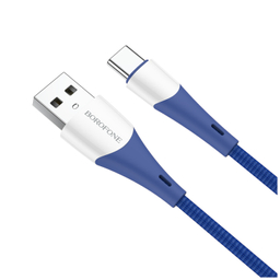 کابل تبدیل USB به USB-C بروفون مدل BX60 طول 1 متر