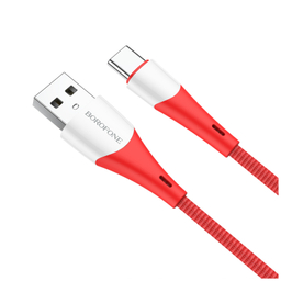 کابل تبدیل USB به USB-C بروفون مدل BX60 طول 1 متر