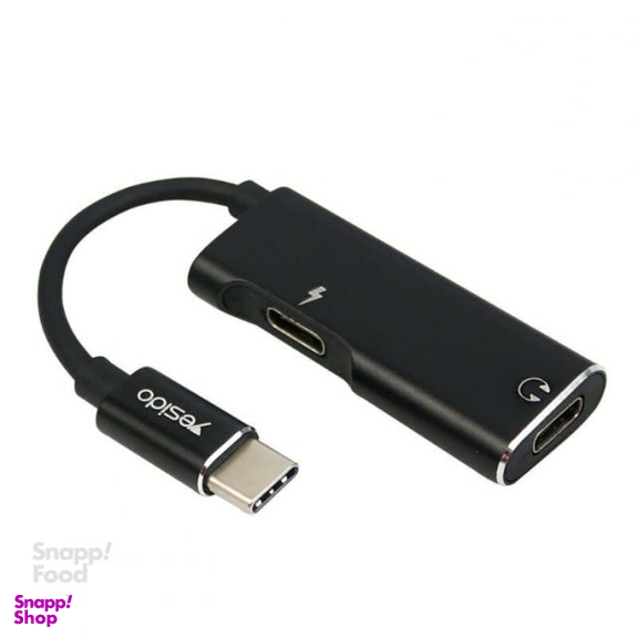 مبدل 1 به 2 USB-C یسیدو (Yesido) مدل YAU23