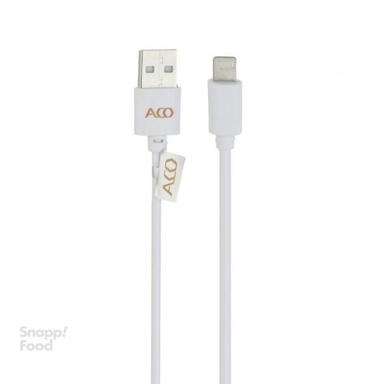 کابل تبدیل USB به لایتنینگ آکو (Aco) مدل Ci01 طول 1 متر