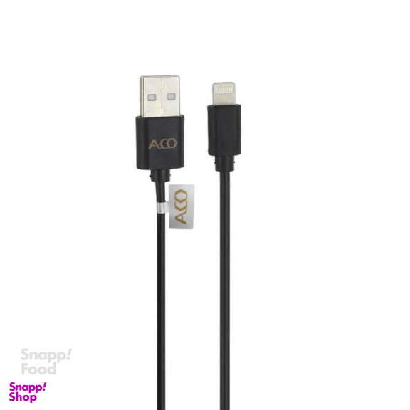 کابل تبدیل USB به لایتنینگ آکو (Aco) مدل Ci01 طول 1 متر