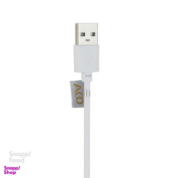 کابل تبدیل USB به لایتنینگ آکو (Aco) مدل Ci01 طول 1 متر