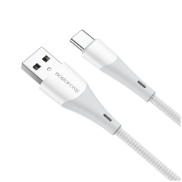 کابل تبدیل USB به USB-C بروفون مدل BX60 طول 1 متر