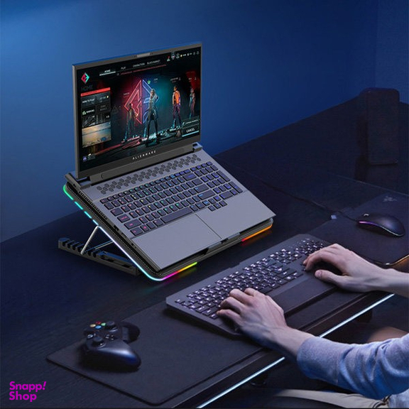 پایه خنک کننده لپ تاپ کول کلد مدل F5-RGB