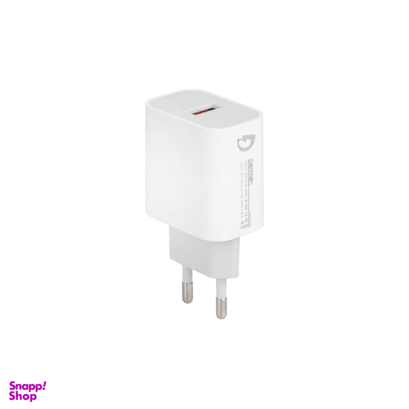 شارژر دیواری دنمن مدل DC03T به همراه کابل تبدیل usb-C