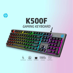 کیبورد مخصوص بازی اچ پی مدل K500F
