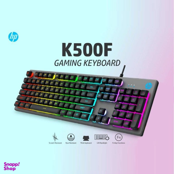 کیبورد مخصوص بازی اچ پی مدل K500F