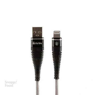 کابل تبدیل USB به لایتنینگ باوین (Bavin) مدل 168 طول 1 متر