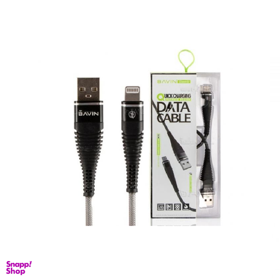 کابل تبدیل USB به لایتنینگ باوین (Bavin) مدل 168 طول 1 متر