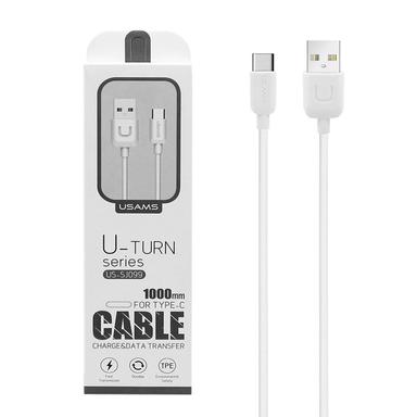 کابل تبدیل USB به USB-C یوسمز مدل US-SJ099 UTURN طول 1 متر