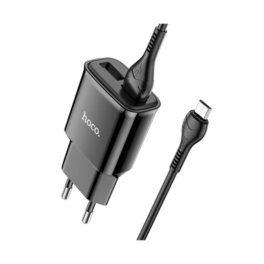 شارژر دیواری هوکو مدل C88A به همراه کابل MICROUSB