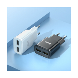شارژر دیواری هوکو مدل C88A به همراه کابل MICROUSB