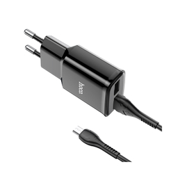 شارژر دیواری هوکو مدل C88A به همراه کابل MICROUSB