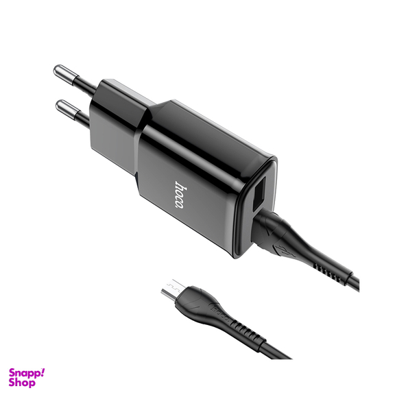 شارژر دیواری هوکو مدل C88A به همراه کابل MICROUSB