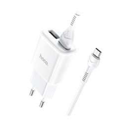 شارژر دیواری هوکو مدل C88A به همراه کابل MICROUSB