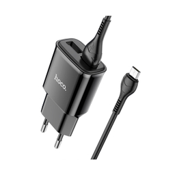شارژر دیواری هوکو مدل C88A به همراه کابل MICROUSB