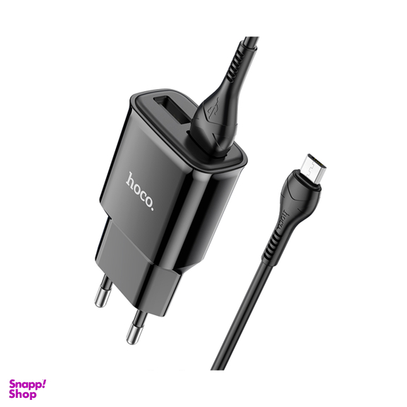 شارژر دیواری هوکو مدل C88A به همراه کابل MICROUSB