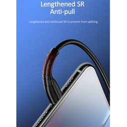 کابل تبدیل USB به لایتنینگ یوسمز (USAMS) مدل US-SJ364 U35 طول 1 متر