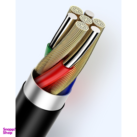 کابل تبدیل USB به لایتنینگ یوسمز (USAMS) مدل US-SJ364 U35 طول 1 متر