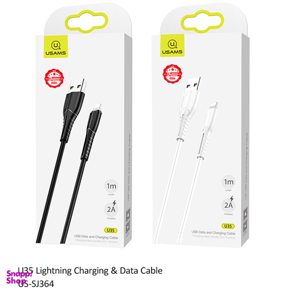 کابل تبدیل USB به لایتنینگ یوسمز (USAMS) مدل US-SJ364 U35 طول 1 متر