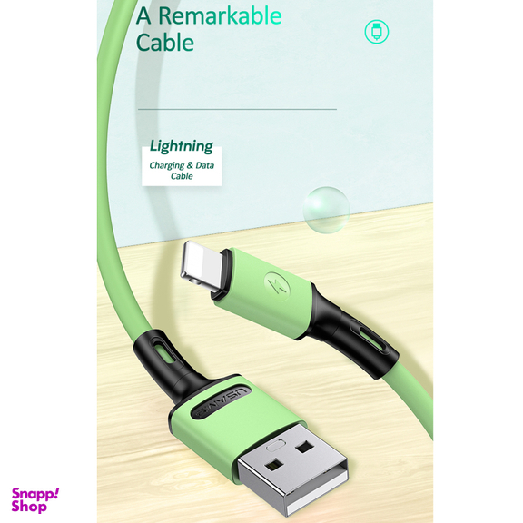 کابل تبدیل USB به لایتنینگ یوسمز مدل US-SJ434 U35 طول 1 متر